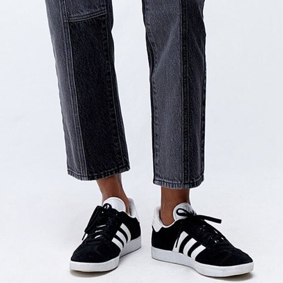 PacSun Y2K Eco Two-Tone Black High Rise Straight Leg Jeans 25 - Picture 5 of 16